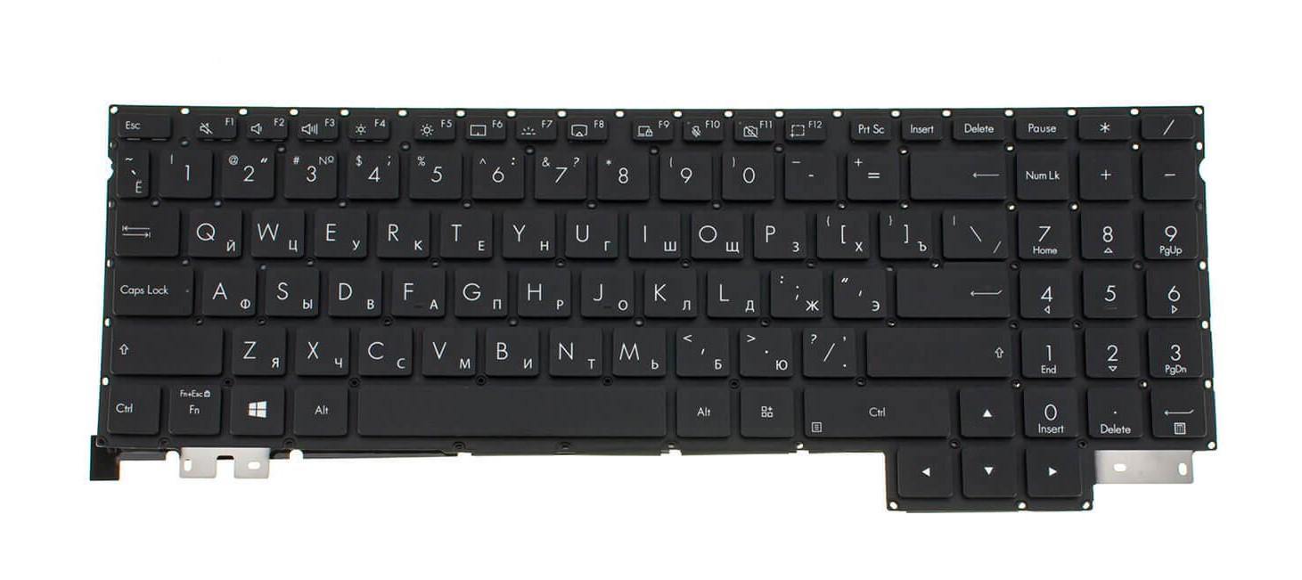 Клавиатура для ноутбука Asus J5600QE с подсветкой клавиш (0KNB0-562LRU00)