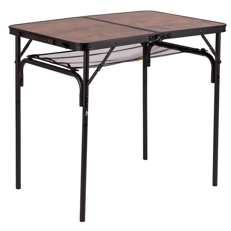 Туристический стол раскладной Bo-Camp Decatur 90x60 см Black/Wood look (DAS301467)