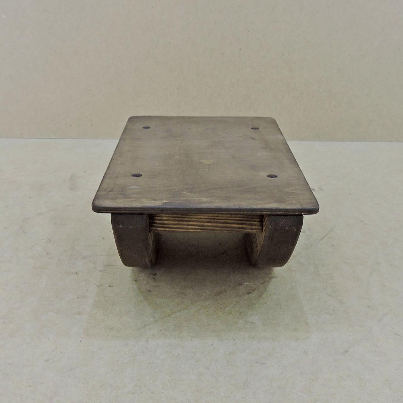 Балансировочная доска из дерева Канпур 45х25х15 см Капучино (БЛН-450109) - фото 3