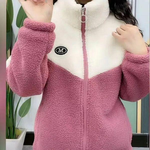 Кофта жіноча флісова C00214-4 L Біло-рожевий (C00214-4) - фото 2