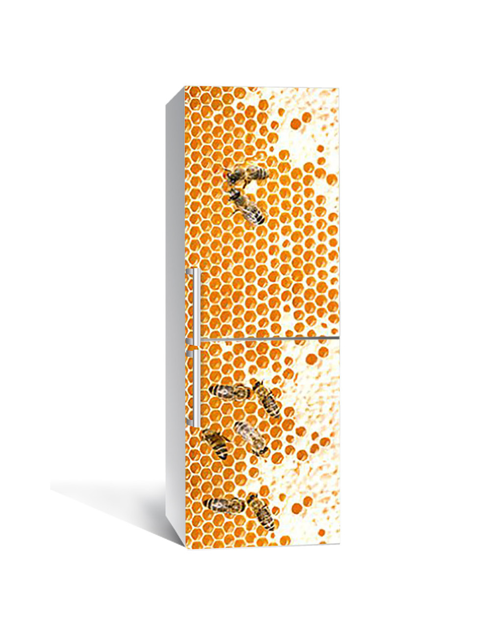 Наклейка на холодильник Zatarga Пчелиные соты 650х2000 мм (1323460797) Наклейка на холодильник Zatarga Пчелиные соты 650х2000 мм (1323460797)