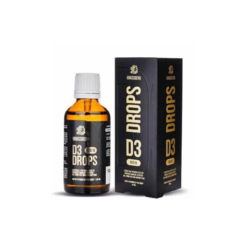 Витамин D Grassberg Vitamin D3 Drops 400 IU 10 mcg 50 мл Витамин D Grassberg Vitamin D3 Drops 400 IU 10 mcg 50 мл