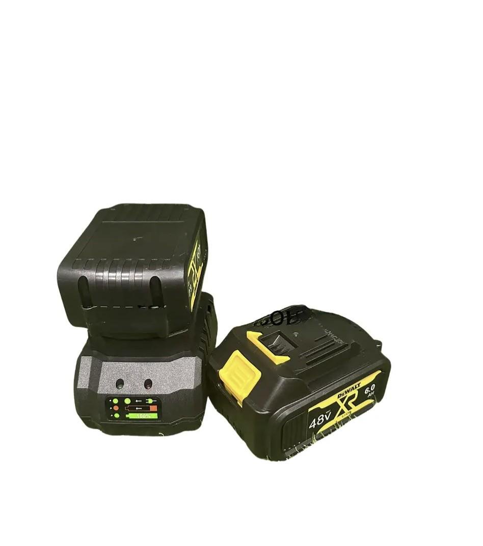 Набір акумуляторів DeWALT XR DCB546 Li-Ion 48 В 6 Аг ×2 із зарядним пристроєм Жовтий