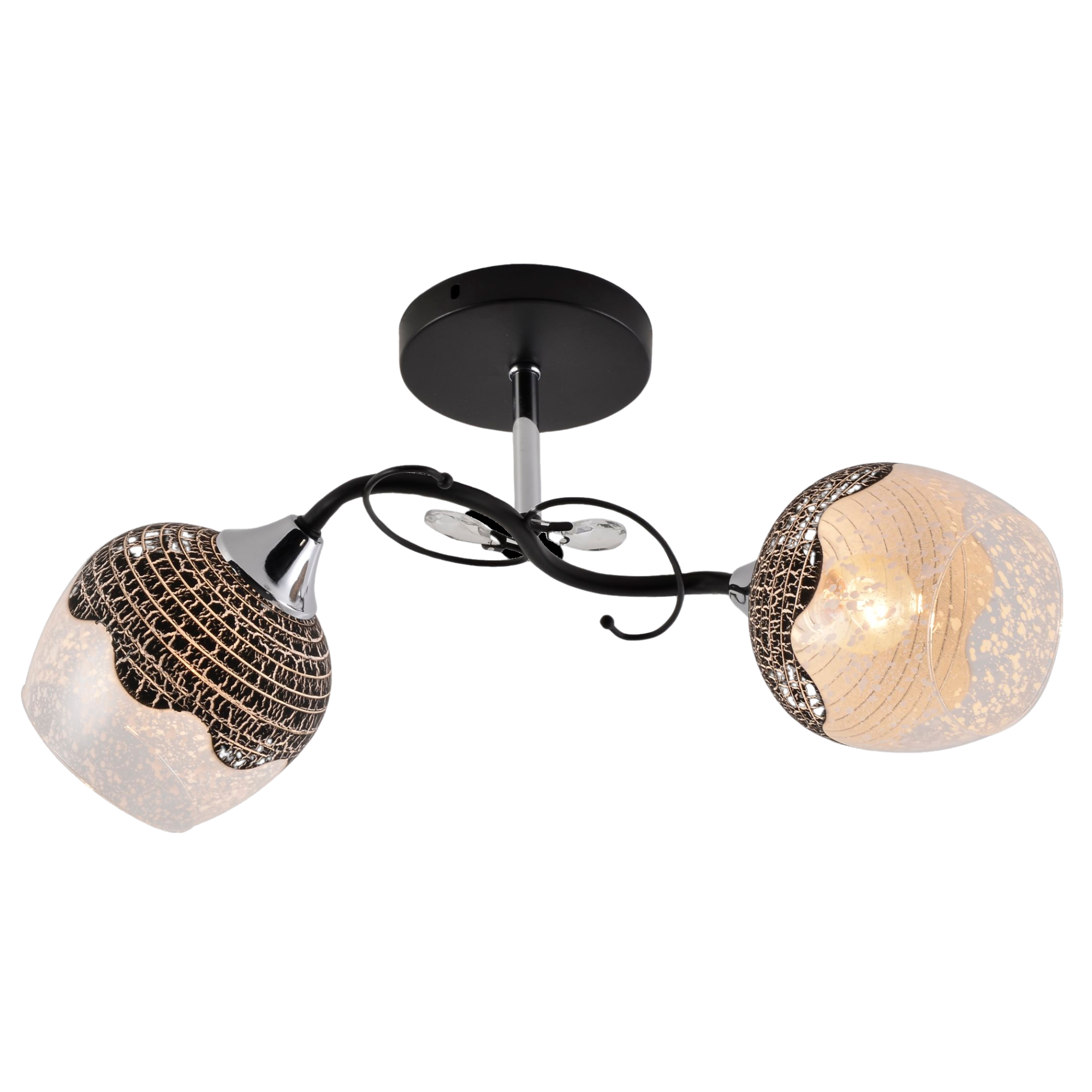 Люстра декоративная Valeso V XA1524A/2 BK+CR