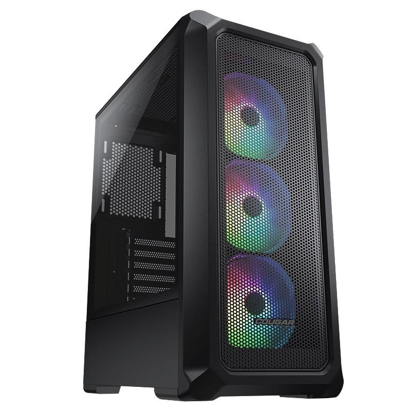 Корпус для ПК Cougar Archon 2 Mesh RGB Midi-Tower no PSU ATX/MicroATX/Mini-ITX ARGB Black (35227179)
