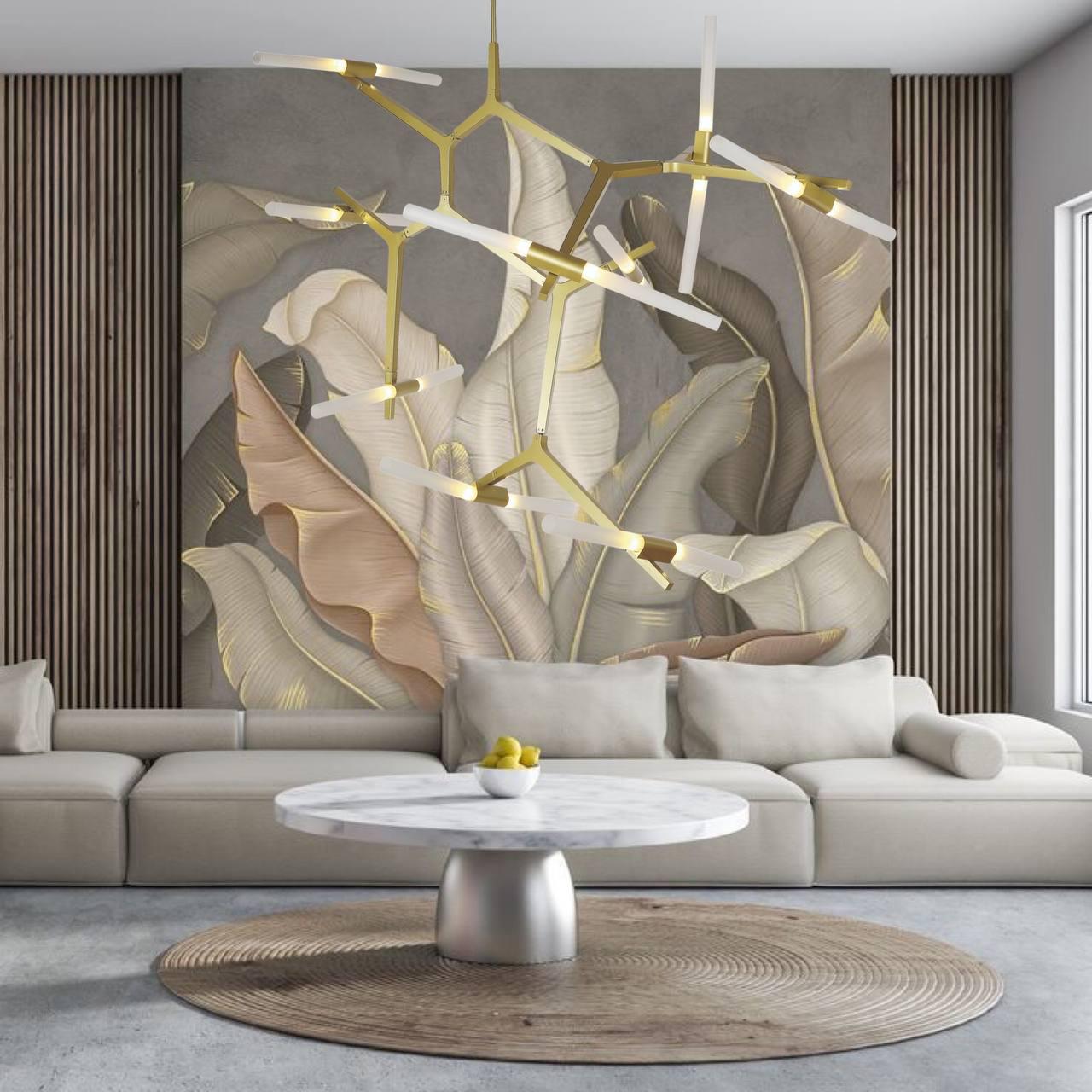 Люстра современная на 18 ламп Bulb Золотой (56-LPR189-18 GD) - фото 2 Люстра современная на 18 ламп Bulb Золотой (56-LPR189-18 GD) - фото 2