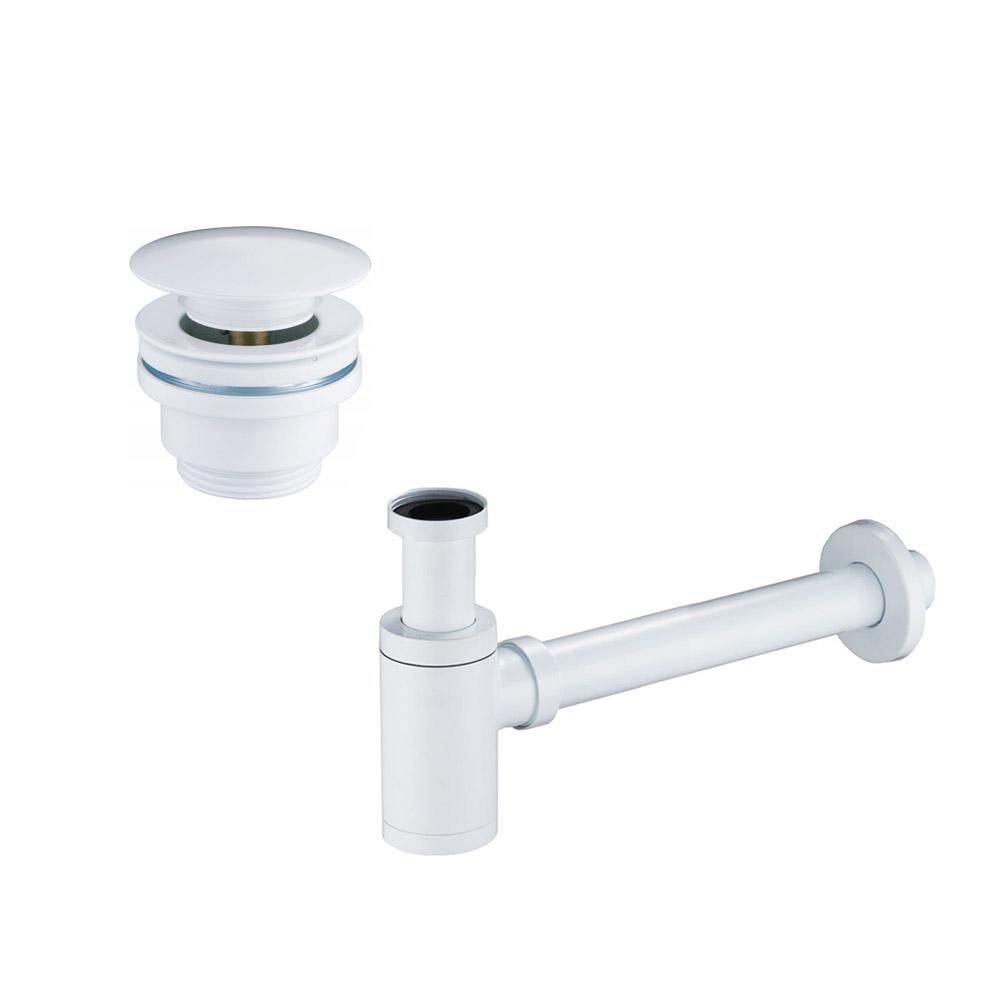 ? Сифон MEXEN универсальный с донным клапаном клик-клак Белый