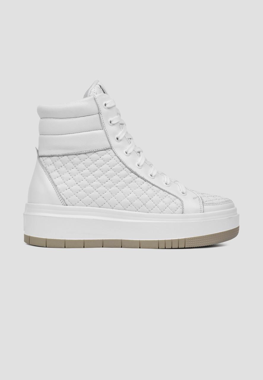 Кроссовки женские кожа р. 39 Белый (2000458270)