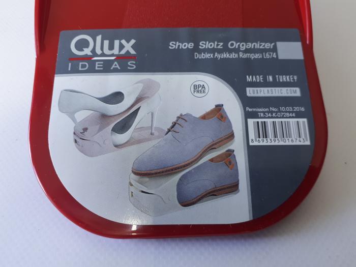 Підставка під взуття Qlux L-674 L 28 см (1128775131) - фото 3 Підставка під взуття Qlux L-674 L 28 см (1128775131) - фото 3