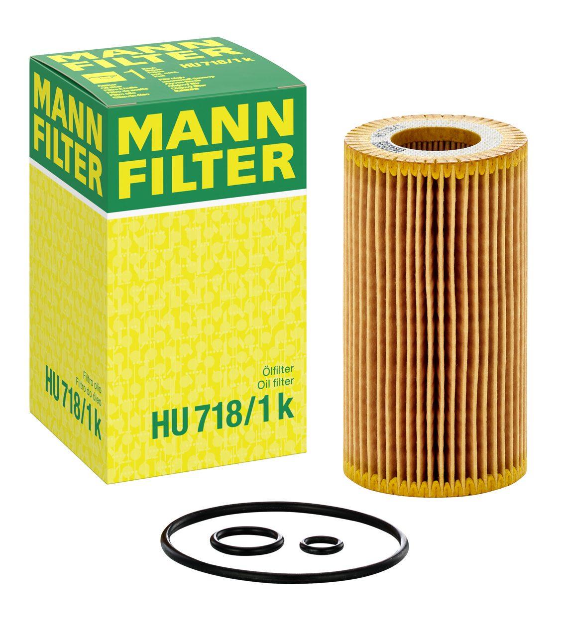 Фильтр смазки Mann-Filter (HU718/1K) Фильтр смазки Mann-Filter (HU718/1K)