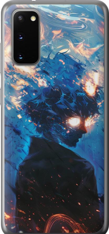 Чехол на Samsung Galaxy S20 Сатору Годжо (6129u-1824-42517) Чехол на Samsung Galaxy S20 Сатору Годжо (6129u-1824-42517)