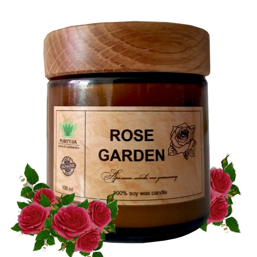 Аромасвічка Rose garden M PURITY 100 г (PURS45)