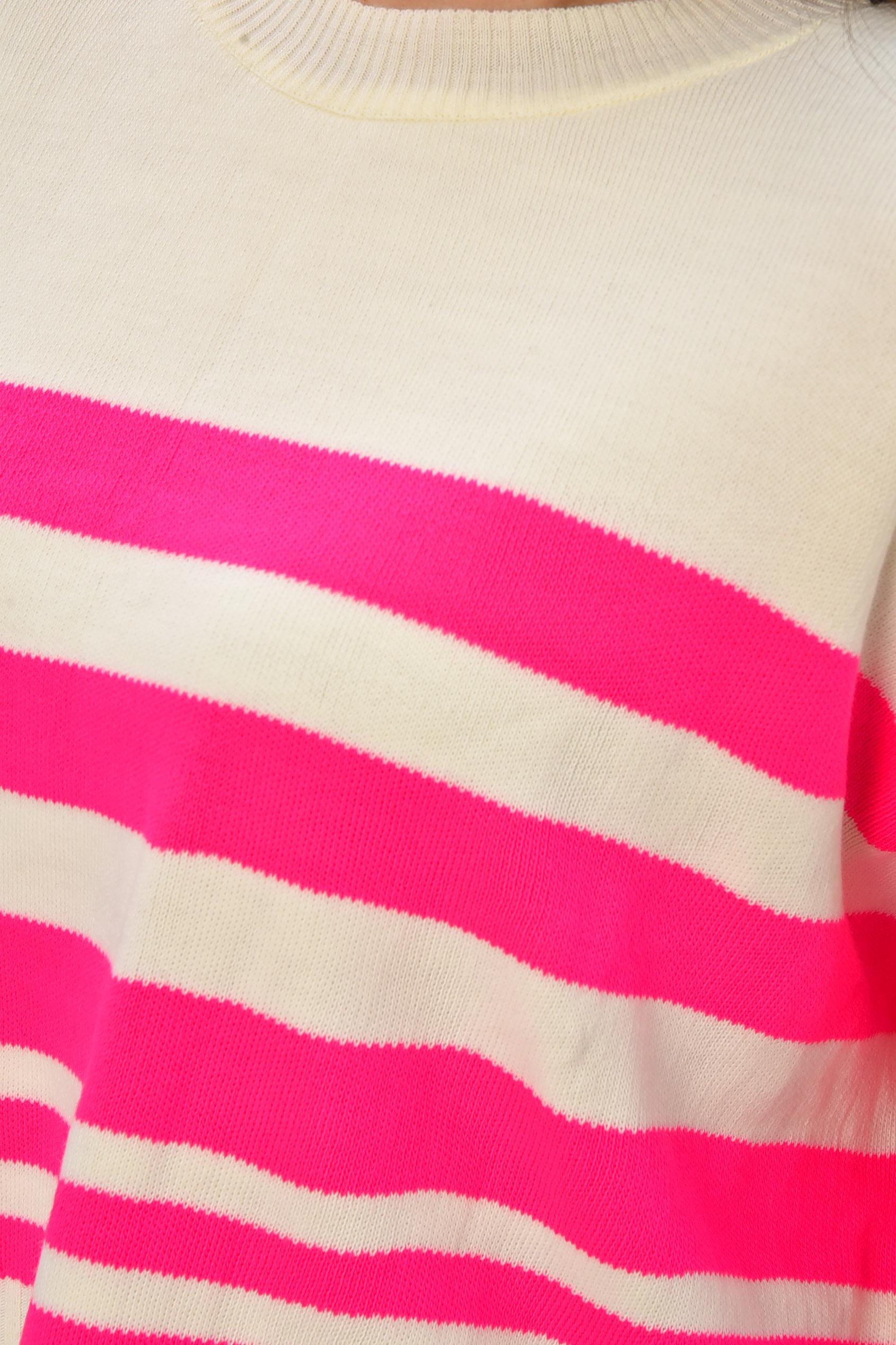 Кофта жіноча 207294 з принтом S-M Молочний (207294_!338858_42-44) - фото 4