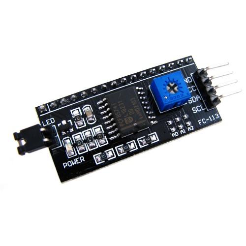 Модуль IIC I2C SPI интерфейс, 1602 2004, Arduino - фото 1