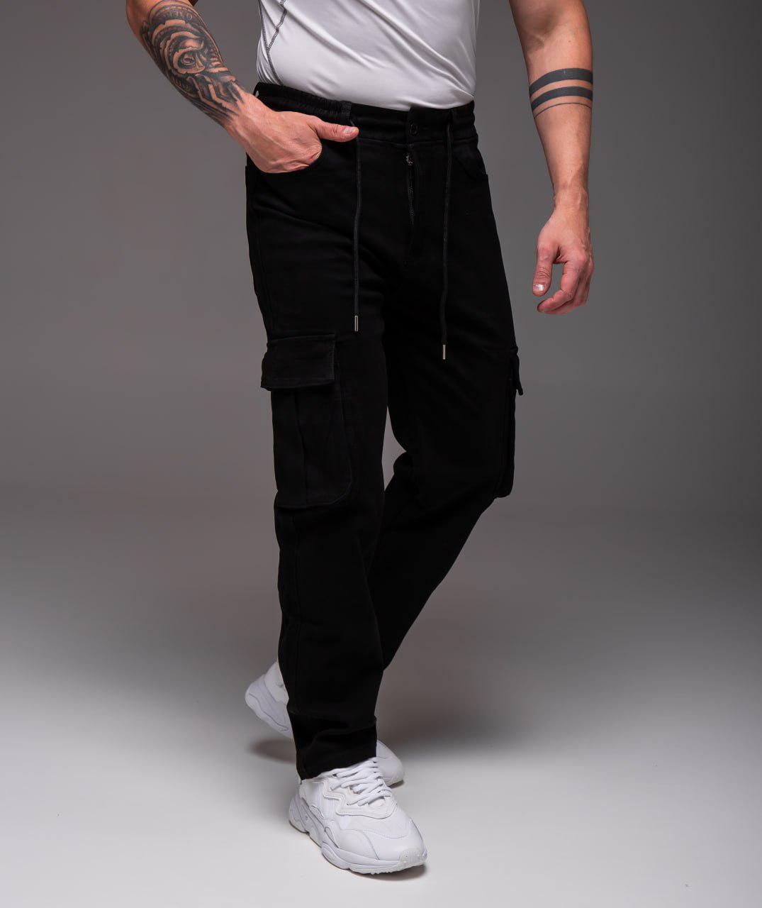 Джинсы мужские зимние VV на флисе с карманами р. 29 Черный (2439) - фото 7 Джинсы мужские зимние VV на флисе с карманами р. 29 Черный (2439) - фото 7