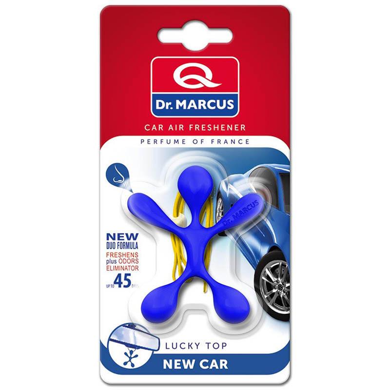 Ароматизатор для авто Dr. Marcus lucky top New Car на обдув (1896378432)