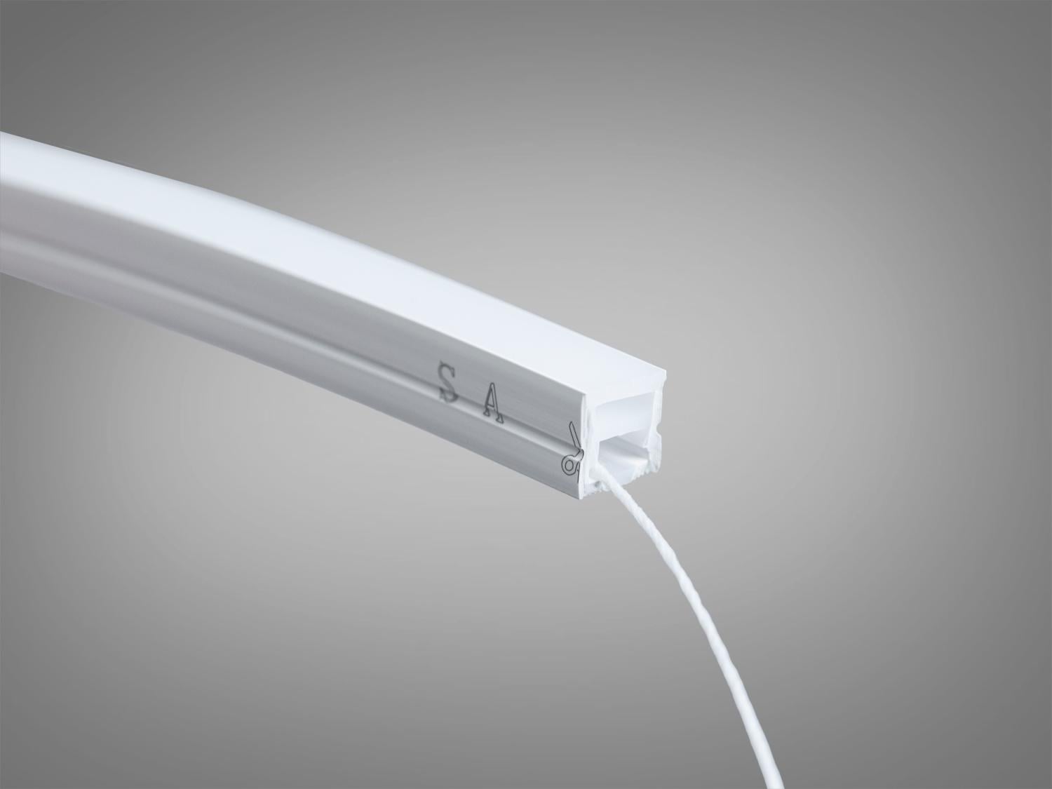 Профіль гнучкий для LED стрічки накладний (PLS-0808) Профіль гнучкий для LED стрічки накладний (PLS-0808)