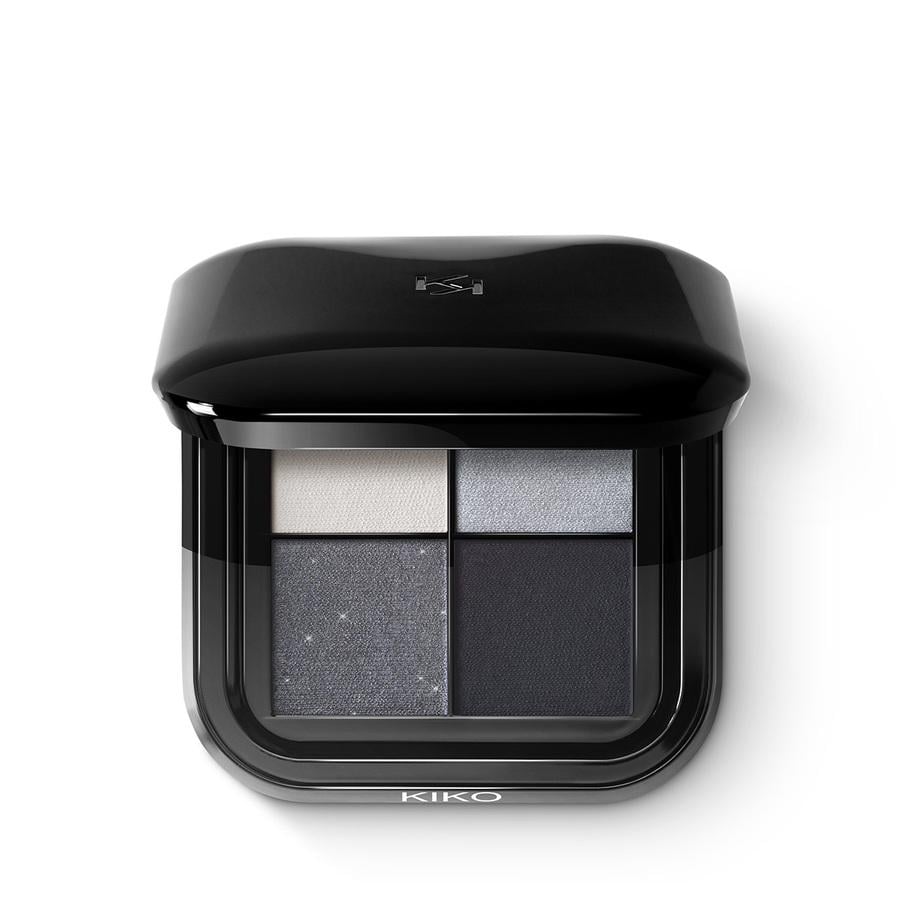 Палетка теней Bright Quartet Baked Eyeshadow Palette KIko Milano  04 smokye eyes