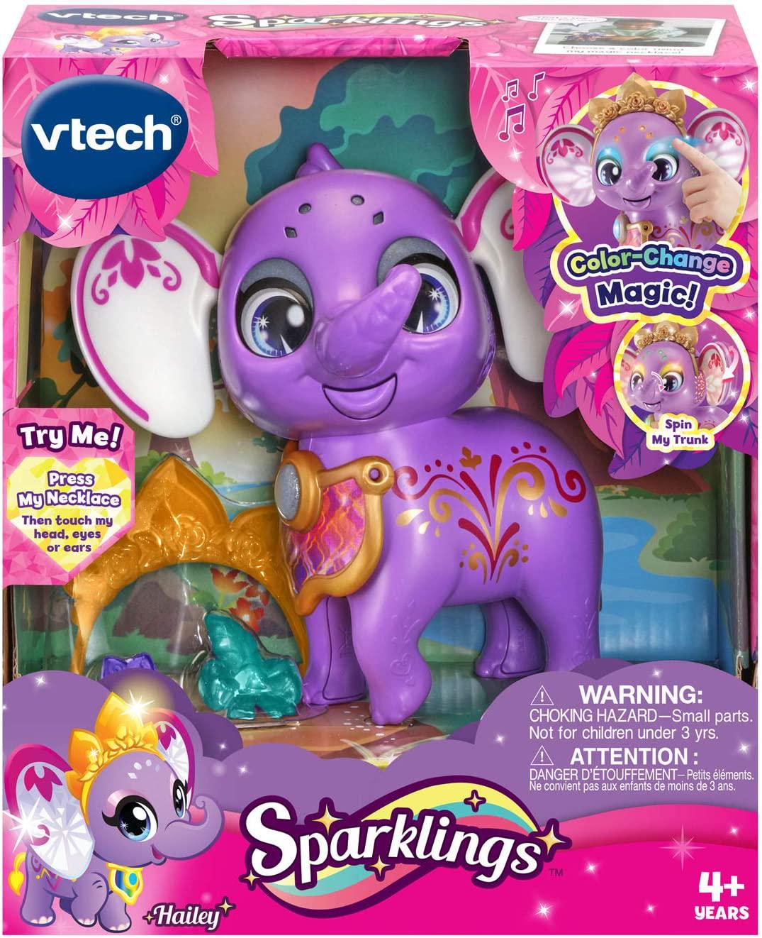 Інтерактивна іграшка Вітеч Магічний слон Хейлі VTech Sparklings Hailey The Elephant - фото 4