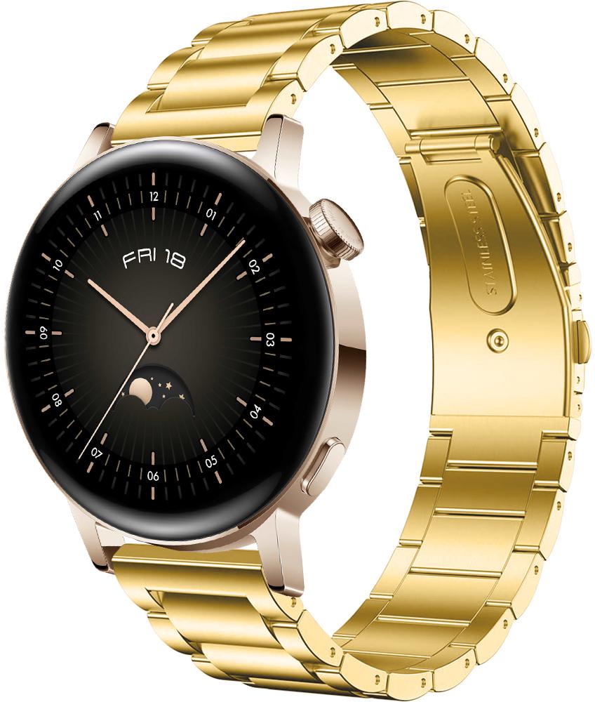 Браслет металевий Shape для Huawei Watch GT3 42 мм Gold (26265-2A)