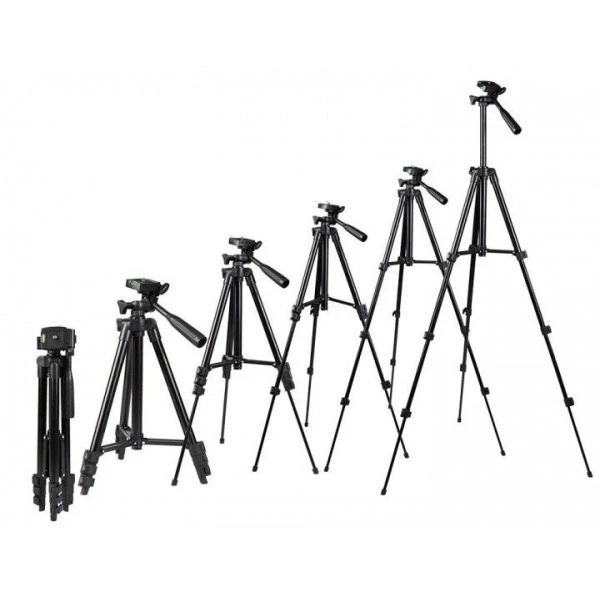 Штатив Tripod зі штативною головкою для смартфону/фотоапарата 102 см (1851933177) - фото 7