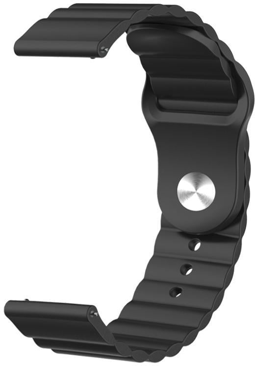 Ремешок Wave для Mobvoi TicWatch E3 Black (26771-2B) - фото 3 Ремешок Wave для Mobvoi TicWatch E3 Black (26771-2B) - фото 3