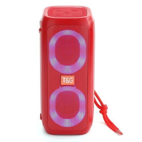 Колонка портативная Bluetooth TG333 Red (2135321674)