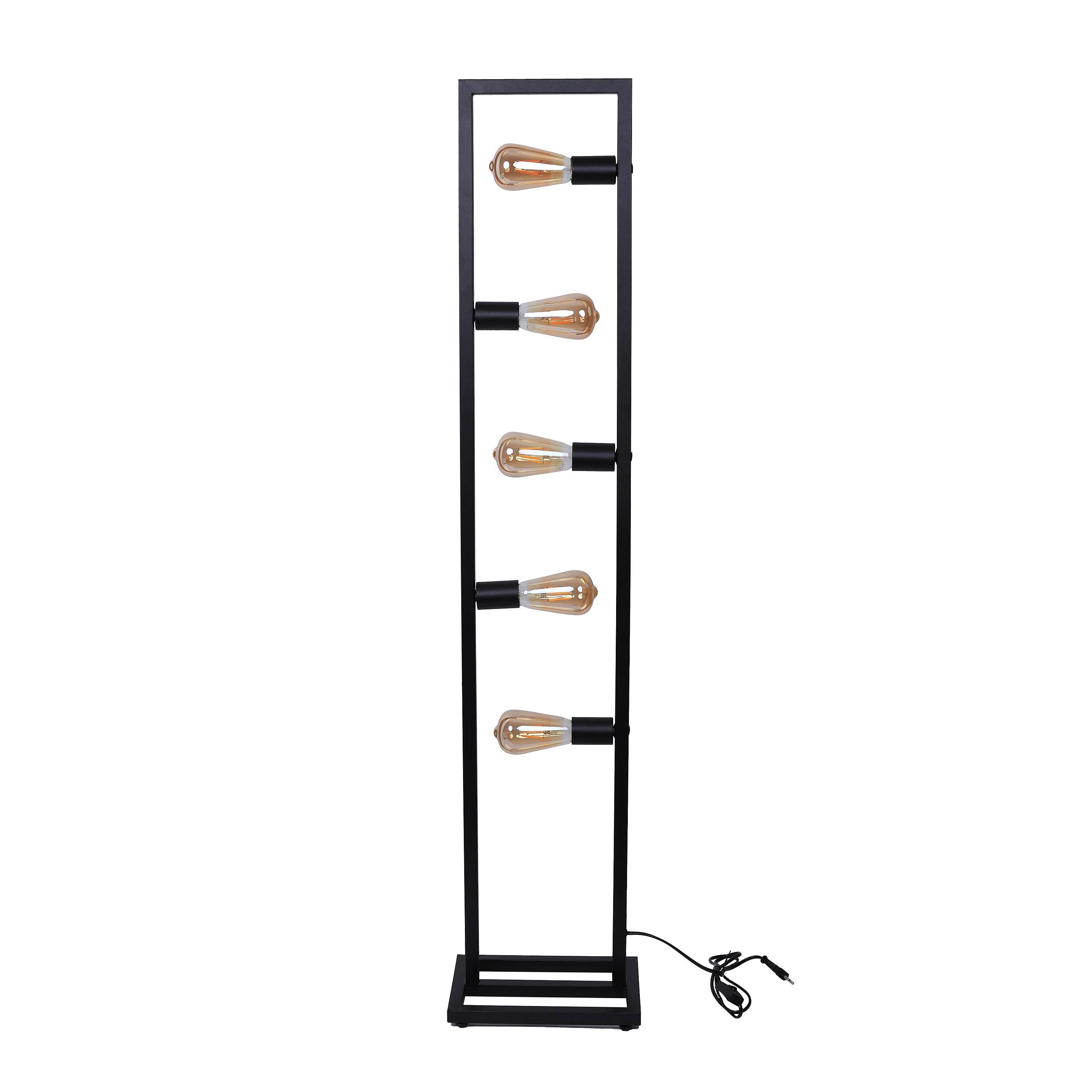 Торшер металлический Sirius PR на 5 ламп Черный (1040/5) - фото 2 Торшер металлический Sirius PR на 5 ламп Черный (1040/5) - фото 2