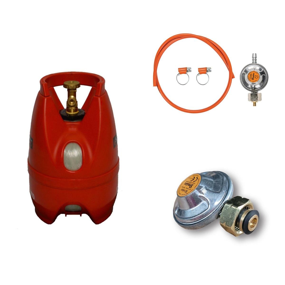 Баллон газовый композитный Safegas 5 л c комплектом для подключения (14112497)