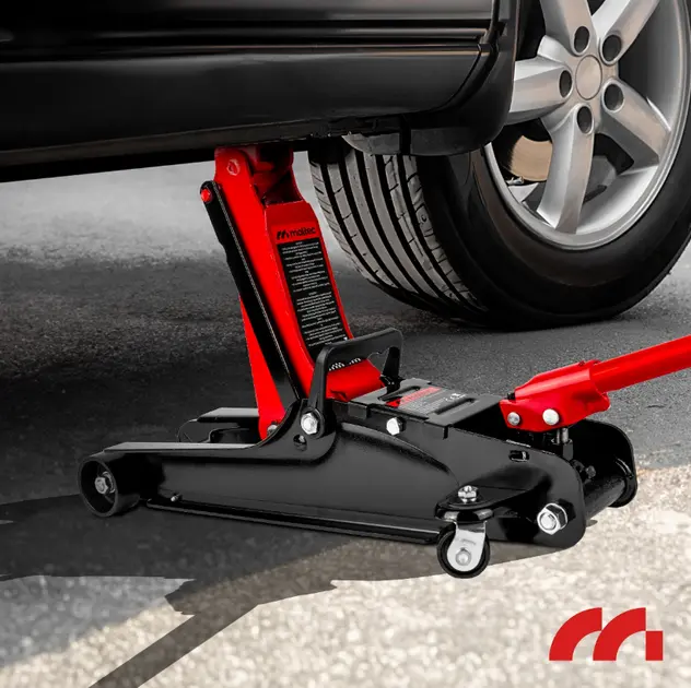 Домкрат гидравлический подкатный низкопрофильный 385 мм 2,5 т - фото 2 Домкрат гидравлический подкатный низкопрофильный 385 мм 2,5 т - фото 2