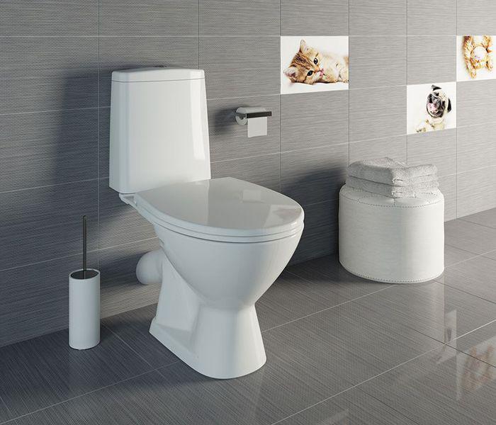 Унітаз-компакт підлоговий Cersanit ARKTIK UN001-003 із кришкою (76201) - фото 3