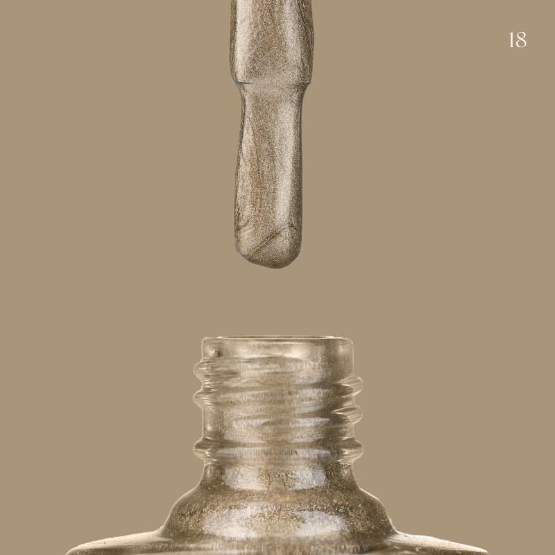 Лак для стемпінгу GLOSS Stamping polish 8 мл Ванільний перламутровий 18 (188312) - фото 2