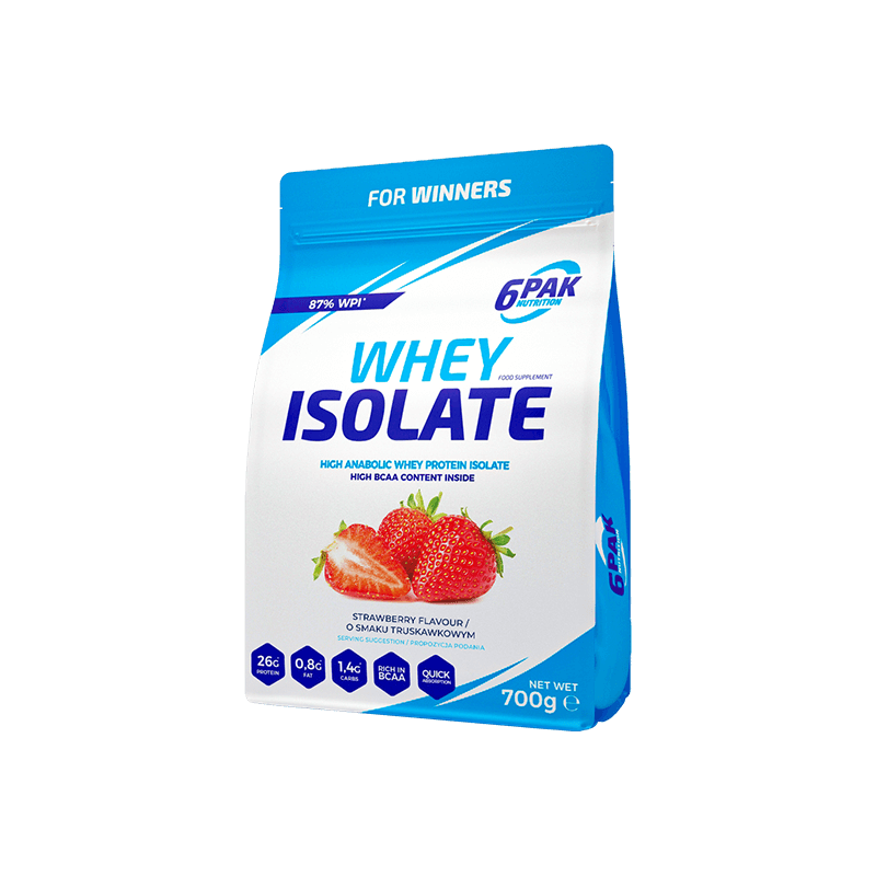 Протеин изолят Whey Isolate 700 г Strawberry