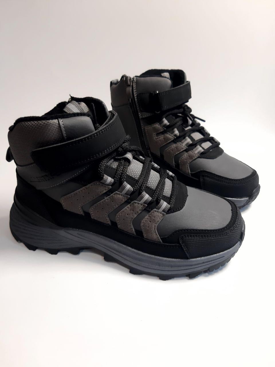 Ботинки для мальчика Clibee р. 39 25 см Серый (92-2 GD grey)