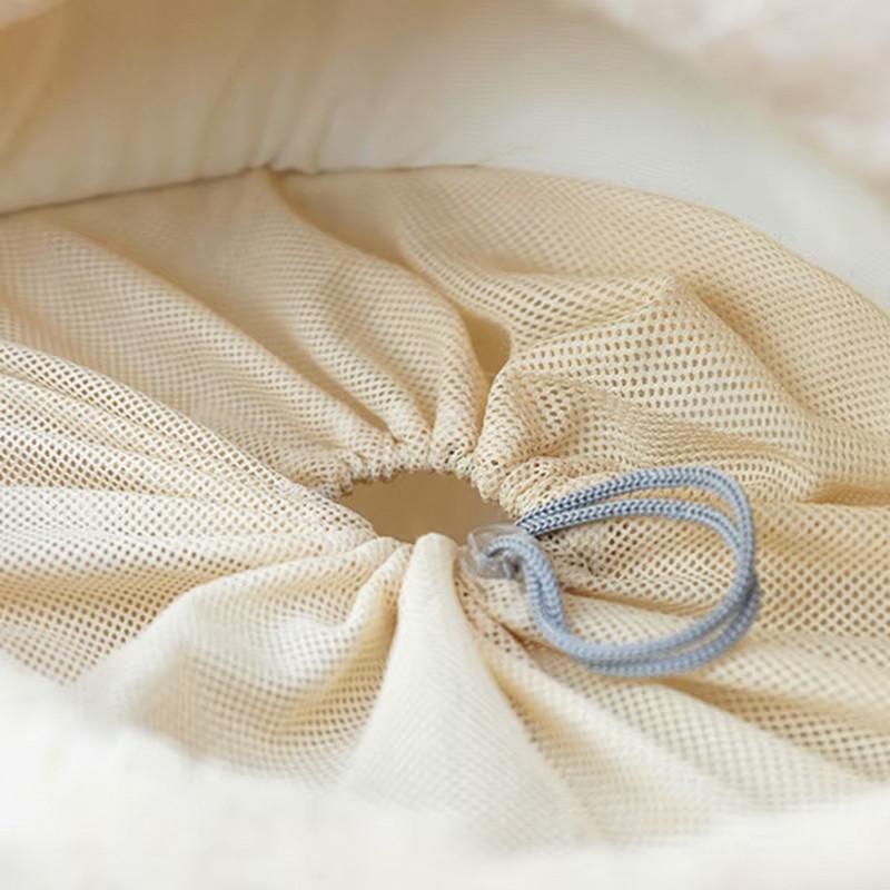 Рюкзак-переноска для кошек Hippie dog 2308SXMJ2582HA12 Мышка утепленная с карманом для рук S Yellow (25714090) - фото 2