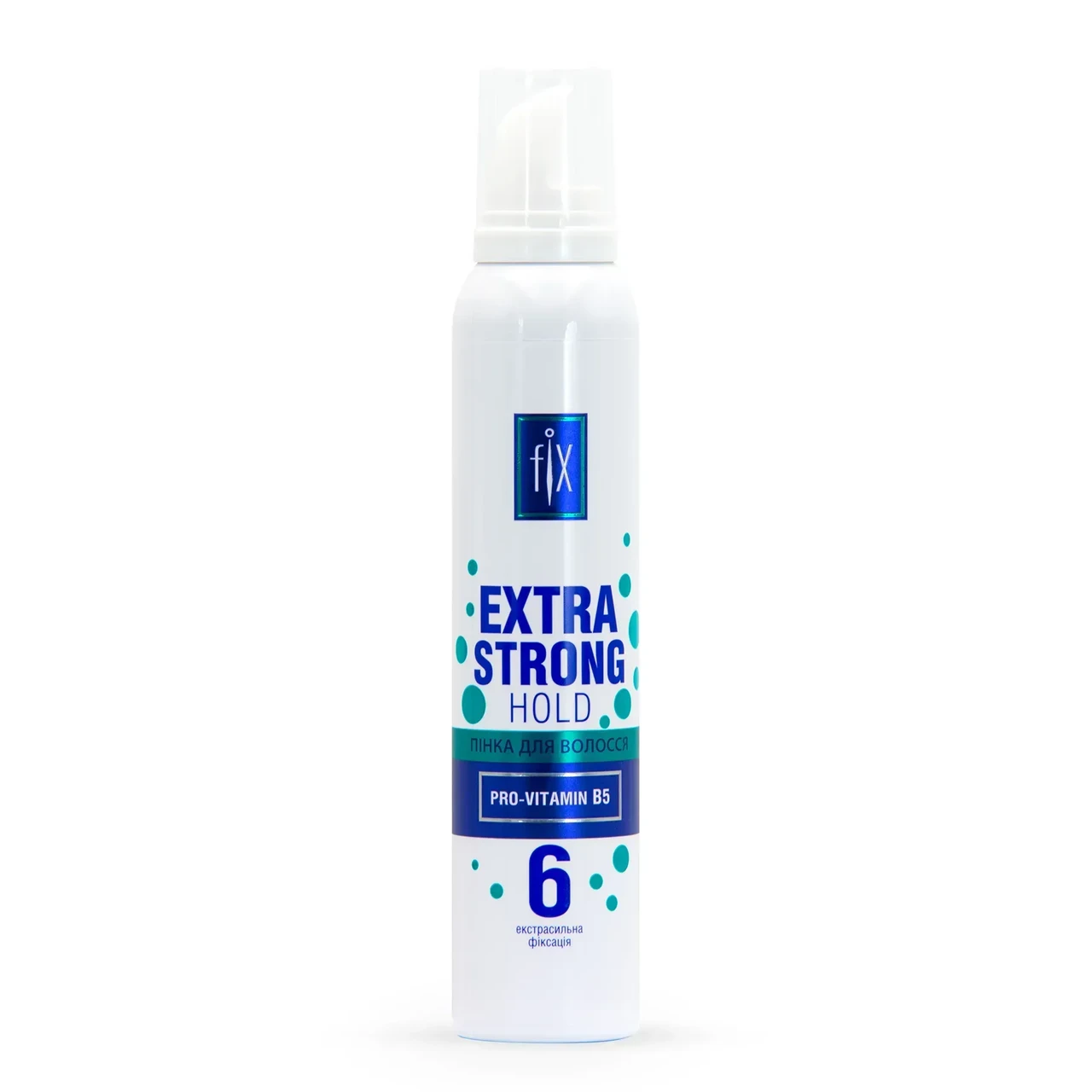 Пенка для волос Domo FIX №6 Экстрасильная фиксация 180 мл