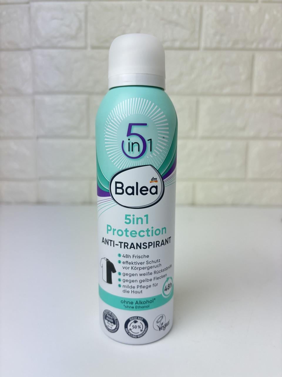 Дезодорант-спрей Balea protection 5в1