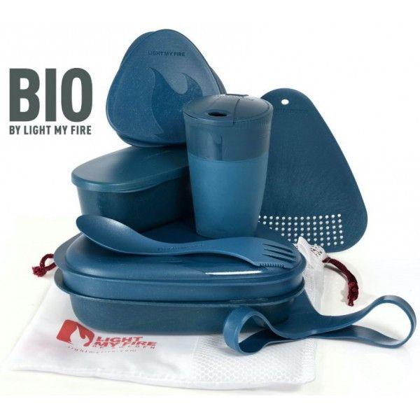 Набор посуды Light My Fire MealKit BIO 8 pcs Blue (1033-LMF 2413610910) Набор посуды Light My Fire MealKit BIO 8 pcs Blue (1033-LMF 2413610910)