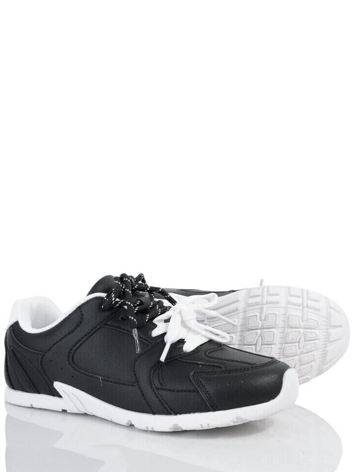 Кроссовки кожаные Stilli XMN100-7R р. 38 Черно-белый