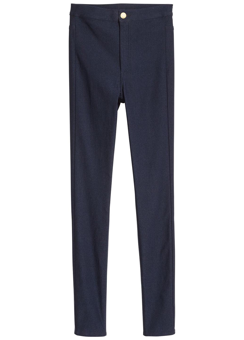 Брюки H&M р. 38 Темно-синий (539816002b50)