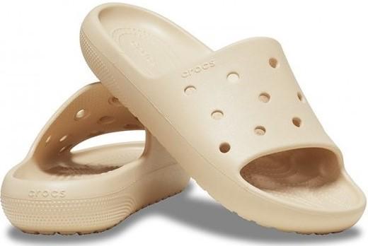 Шльопанці чоловічі Crocs Classic Slide 2 Shitake р. 37-38 Бежевий (23800)
