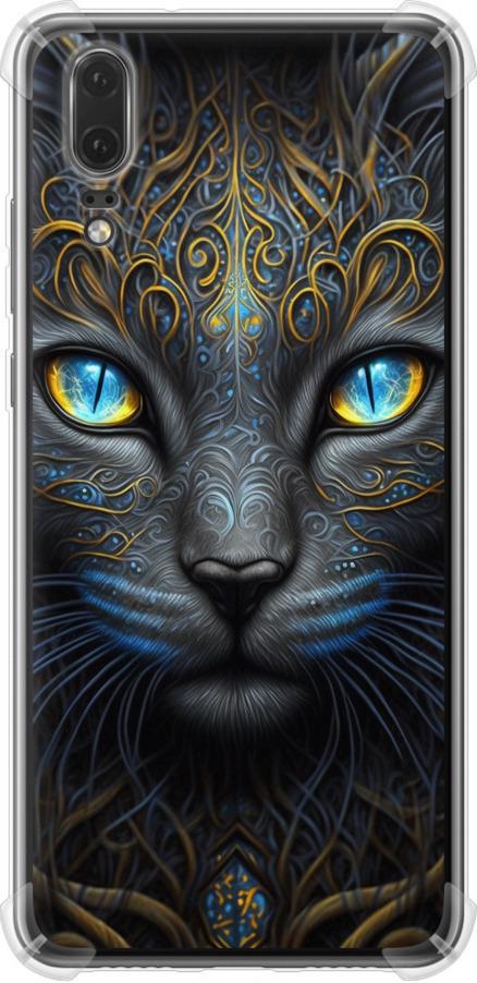 Чехол на Huawei P20 Кошка (5548sp-1396-42517)
