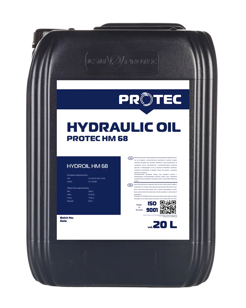 Олива Protec Hydroil HM 68 20 л