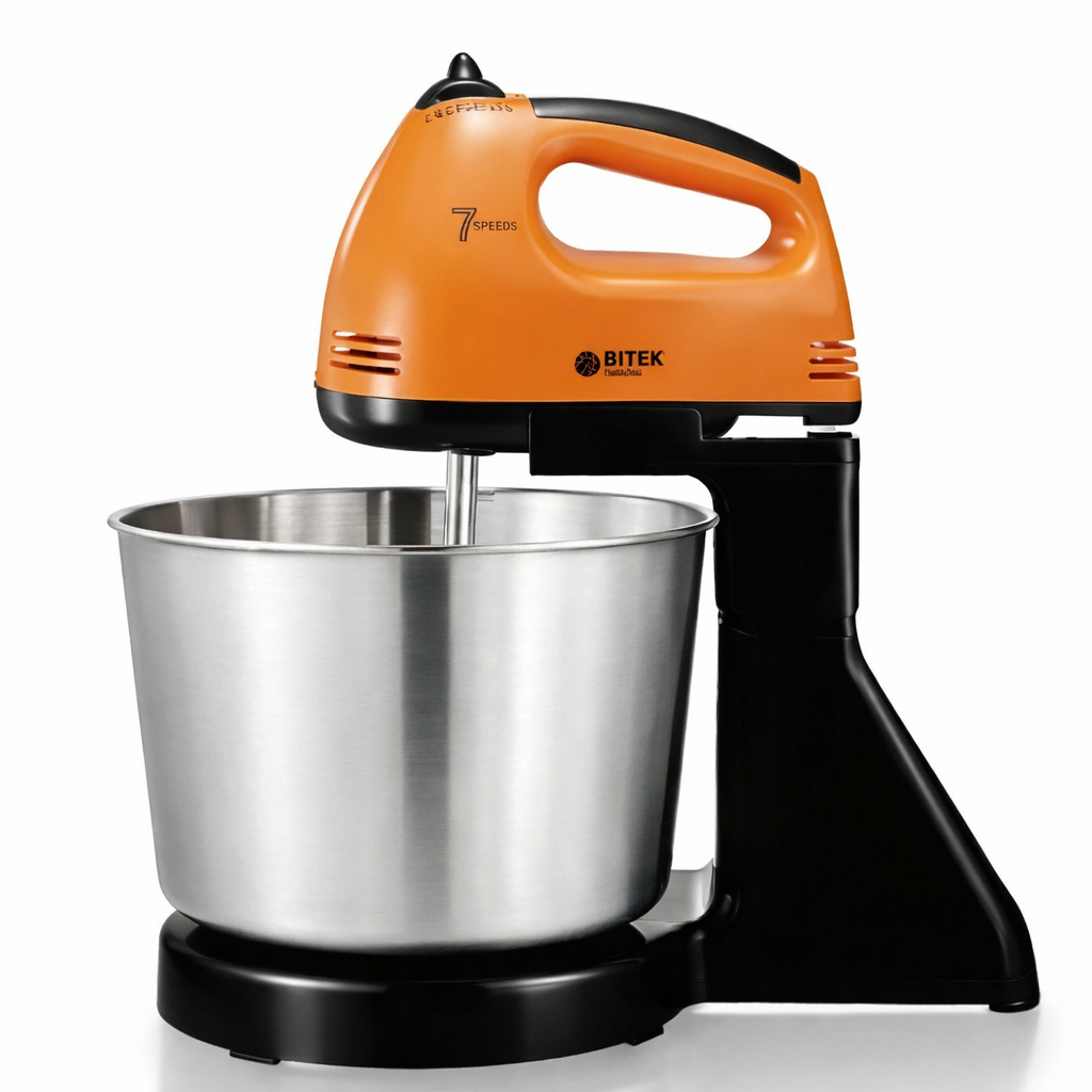 Миксер кухонный с чашей BITEK BT-6637B 250 Вт 2 л (31758283) Миксер кухонный с чашей BITEK BT-6637B 250 Вт 2 л (31758283)