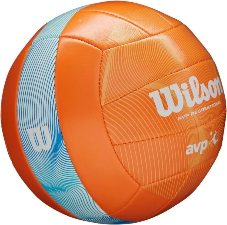 М'яч для пляжного волейболу Wilson AVP MOVEMENT VB р. 5 Помаранчево-блакитний (WV4006801XBOF) - фото 2 М'яч для пляжного волейболу Wilson AVP MOVEMENT VB р. 5 Помаранчево-блакитний (WV4006801XBOF) - фото 2
