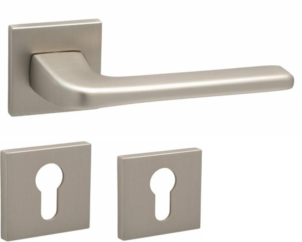 Ручки Safita Comfy HS LT MSN накладка під циліндр Нікель сатин матовий (15327pz) - фото 1 Ручки Safita Comfy HS LT MSN накладка під циліндр Нікель сатин матовий (15327pz) - фото 1