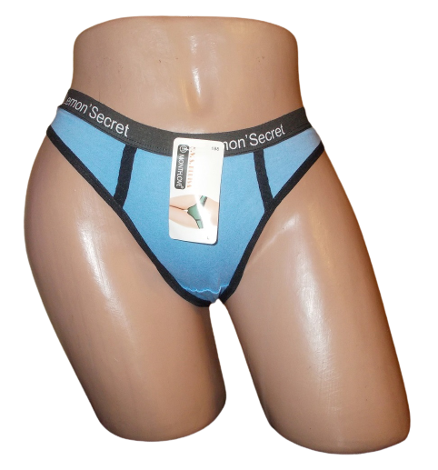 Трусы женские стринги Monthlove 188 L Голубой (1550459220)