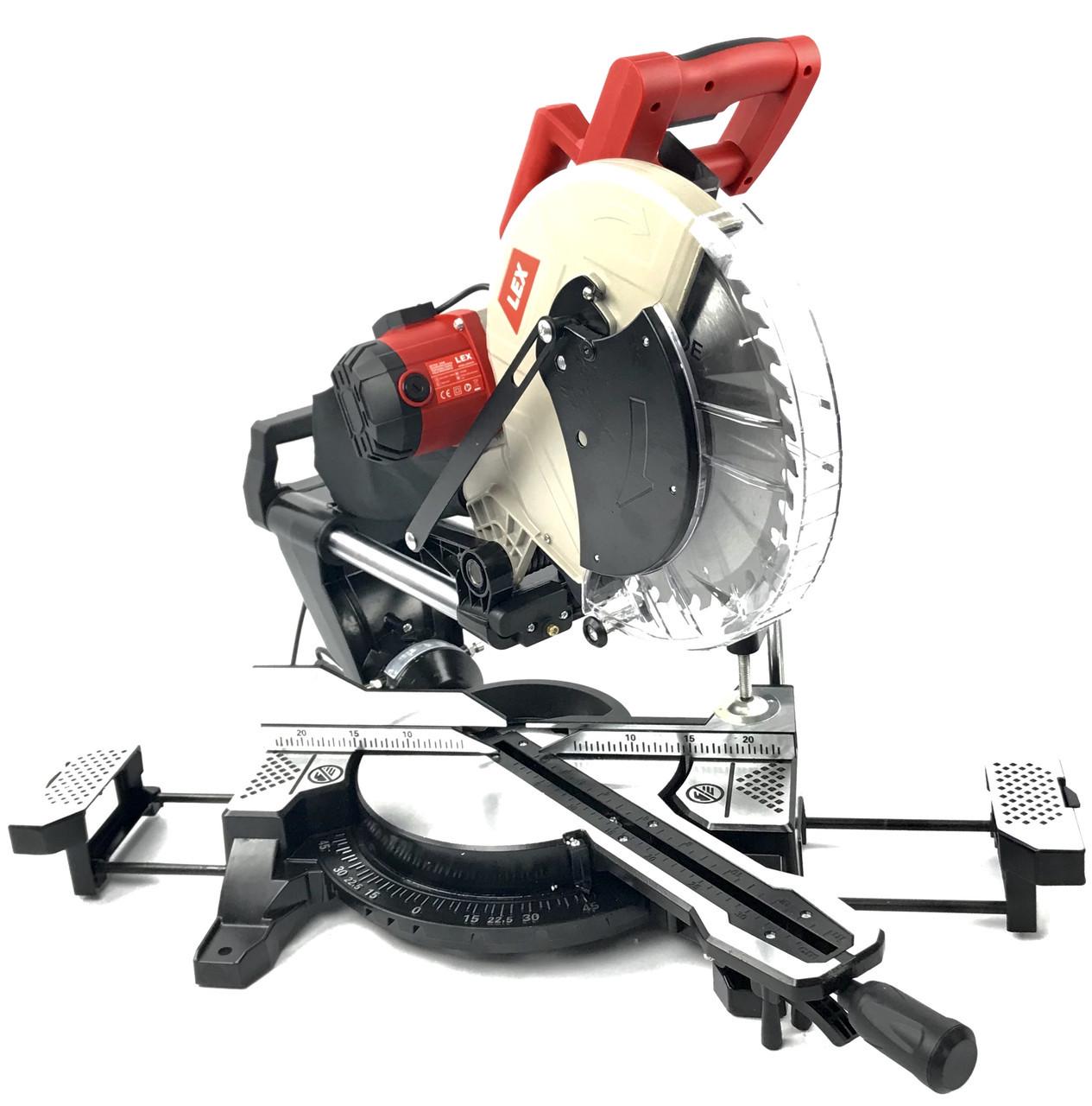 Торцовочная пила LEX LXCM305 с протяжкой - фото 2