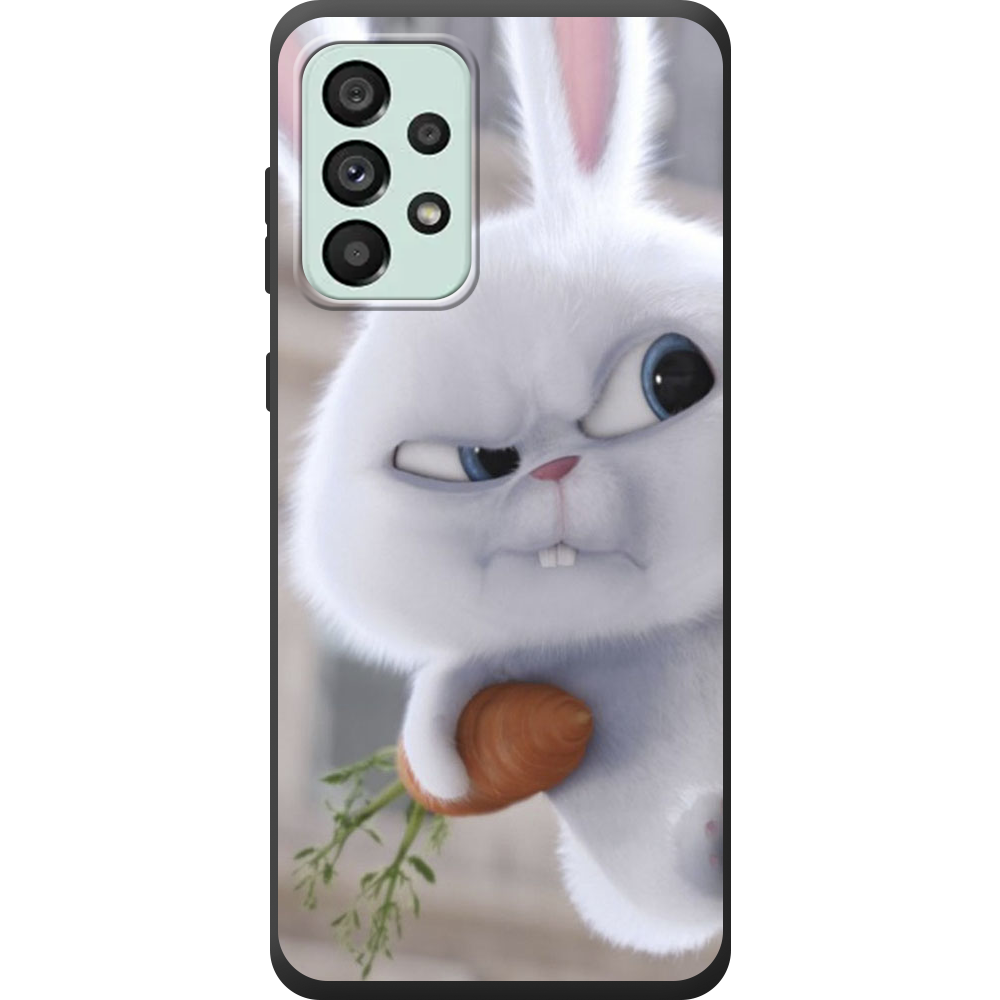 Чехол BoxFace Samsung Galaxy A33 5G (A336) Rabbit Snowball Черный силикон (44140-up1116-44168)