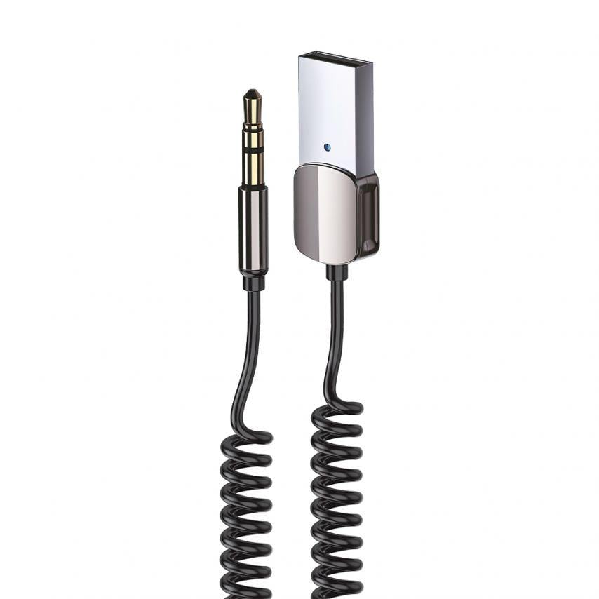 Ресивер Walker AUX Bluetooth 3,5 мм Black (BTA-505)